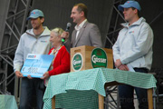 Oliver Anibas, Moderator bei 1. Wiener Kirtag Rathausplatz 2010