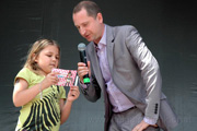 Oliver Anibas, Moderator bei 1. Wiener Kirtag Rathausplatz 2010